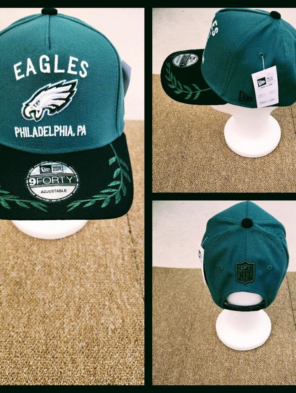 PHILADELPHIA EAGLES NFL FOOTBALL SNAPBACK HAT.